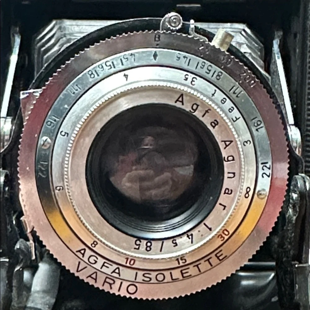 Agfa Isolette I - Working & GORGEOUS + Mystery Film